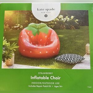 Kate Spade x Target Strawberry Inflatable Chair